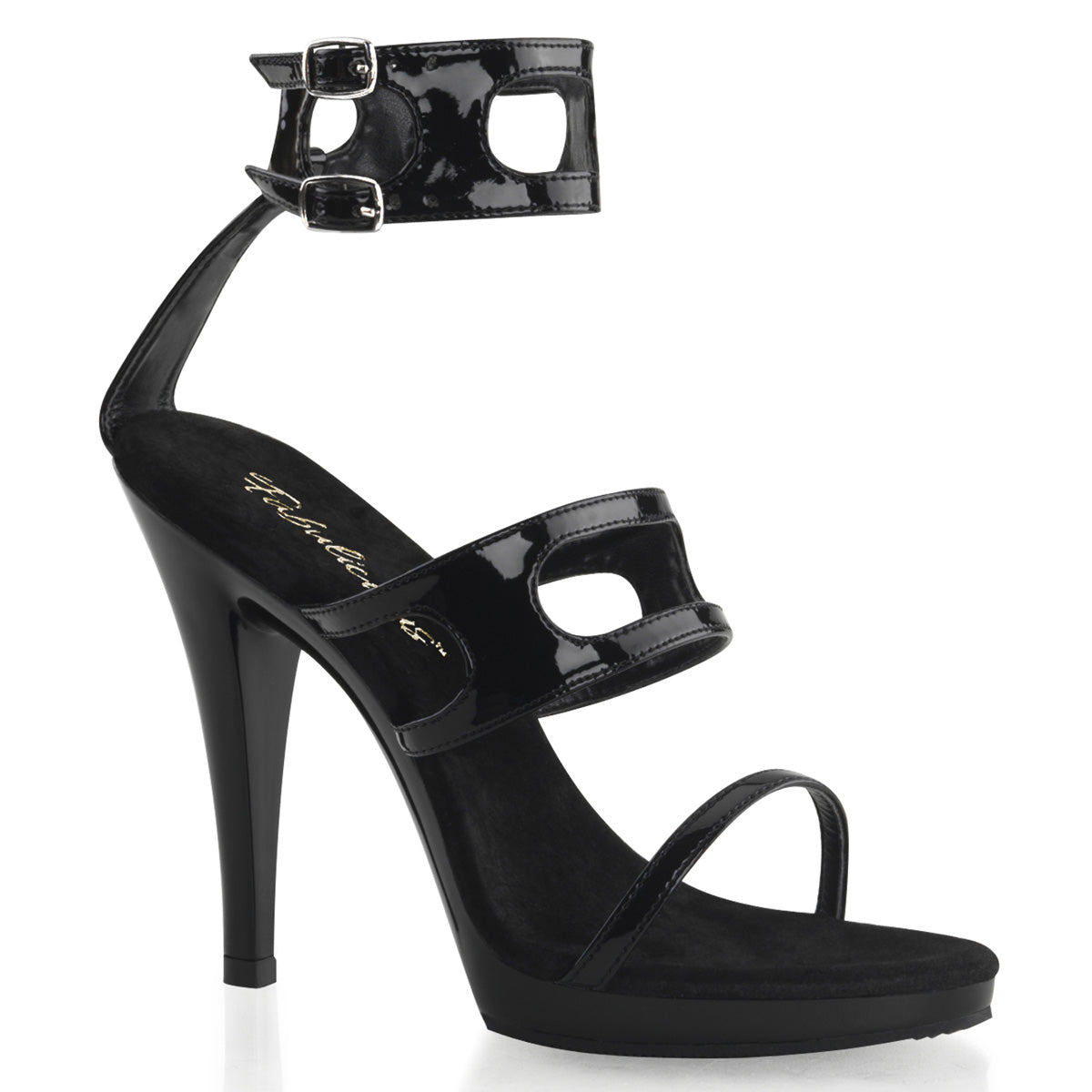 Fabulicious Womens Sandals FLAIR-458 Blk/Blk