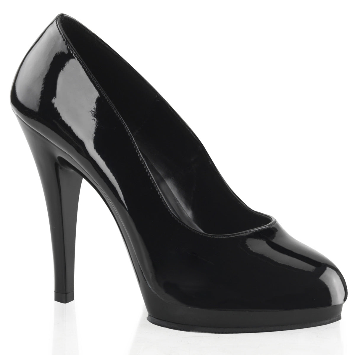 Pleaser Pink Label Frauenpumpen FLAIR-480 BLK / BLK