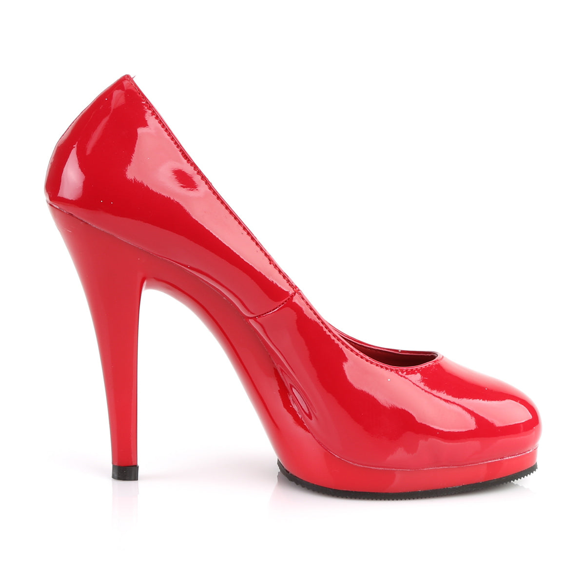 Pleaser Pink Label Frauenpumpen FLAIR-480 rot pat / rot