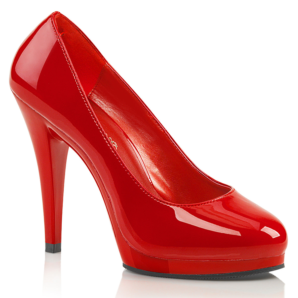 Pleaser Pink Label Frauenpumpen FLAIR-480 rot pat / rot