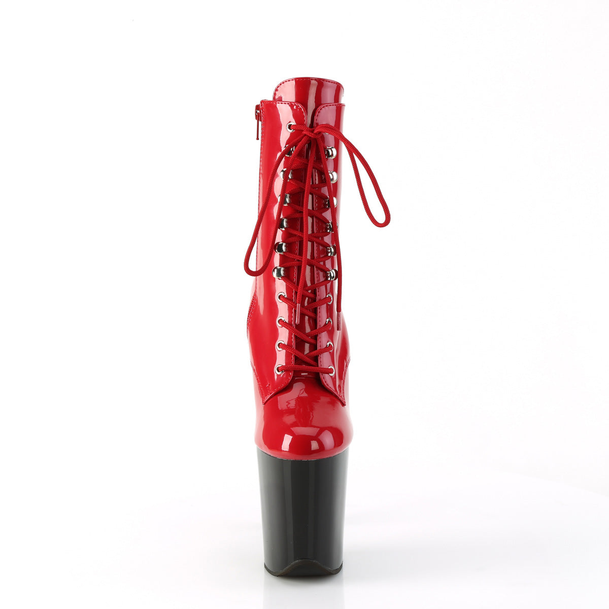 Pleaser FLAMINGO-1020 Red Pat/Blk