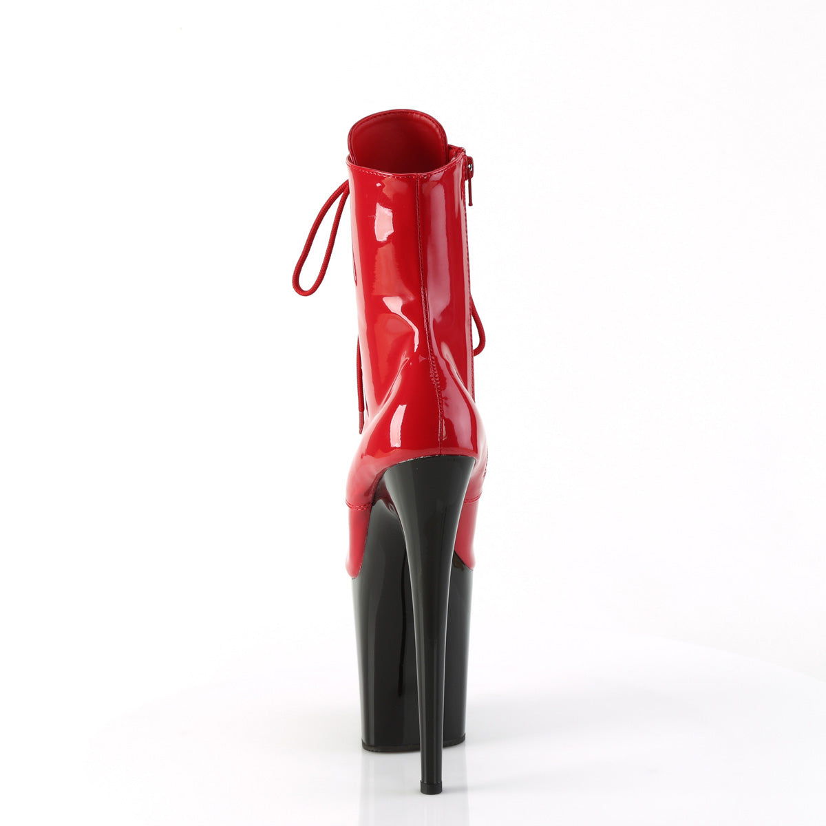 Pleaser FLAMINGO-1020 Red Pat/Blk