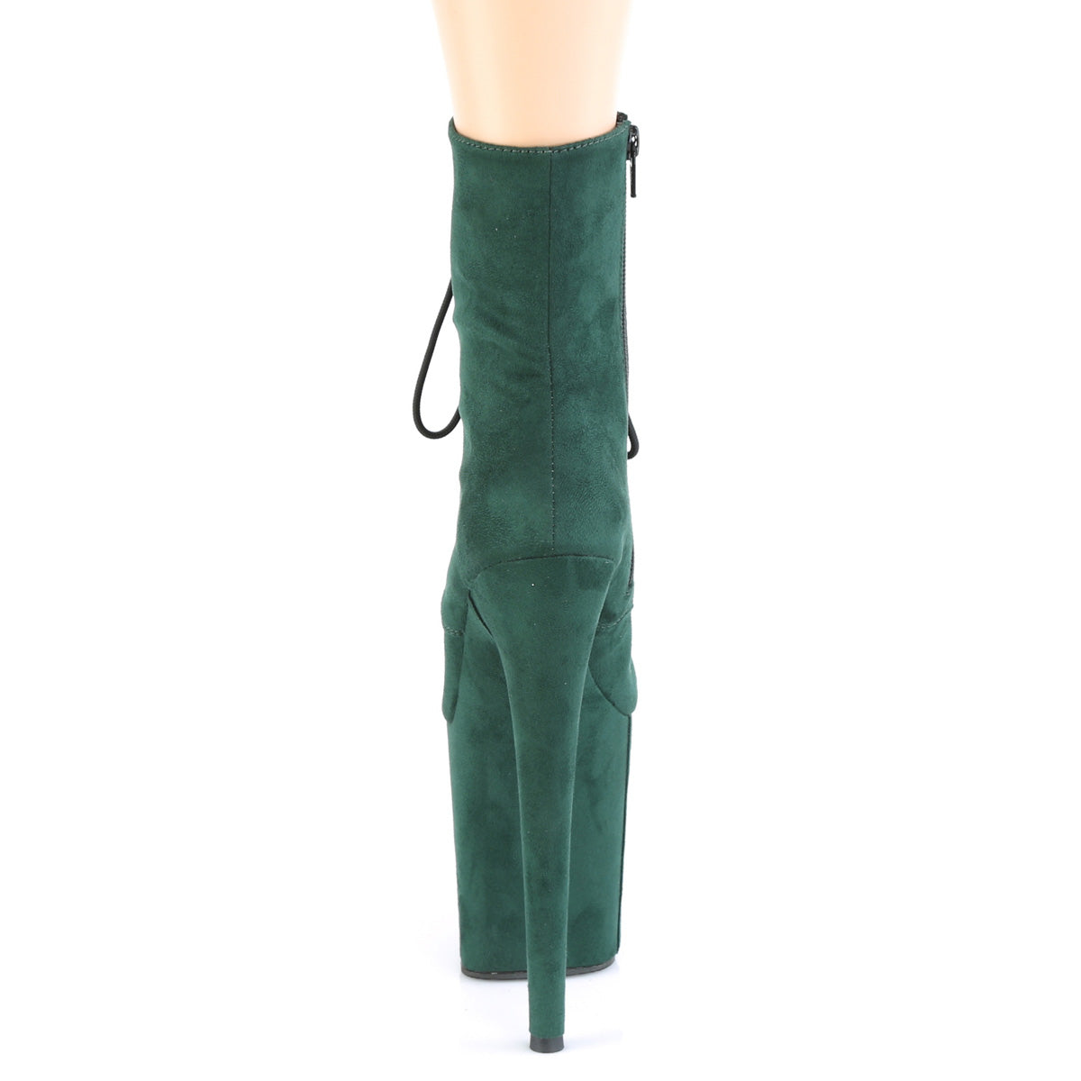 Pleaser Damen Knöchelstiefel FLAMINGO-1020Fs Emerald Green F. Wildleder / Emerald Green F.Sede