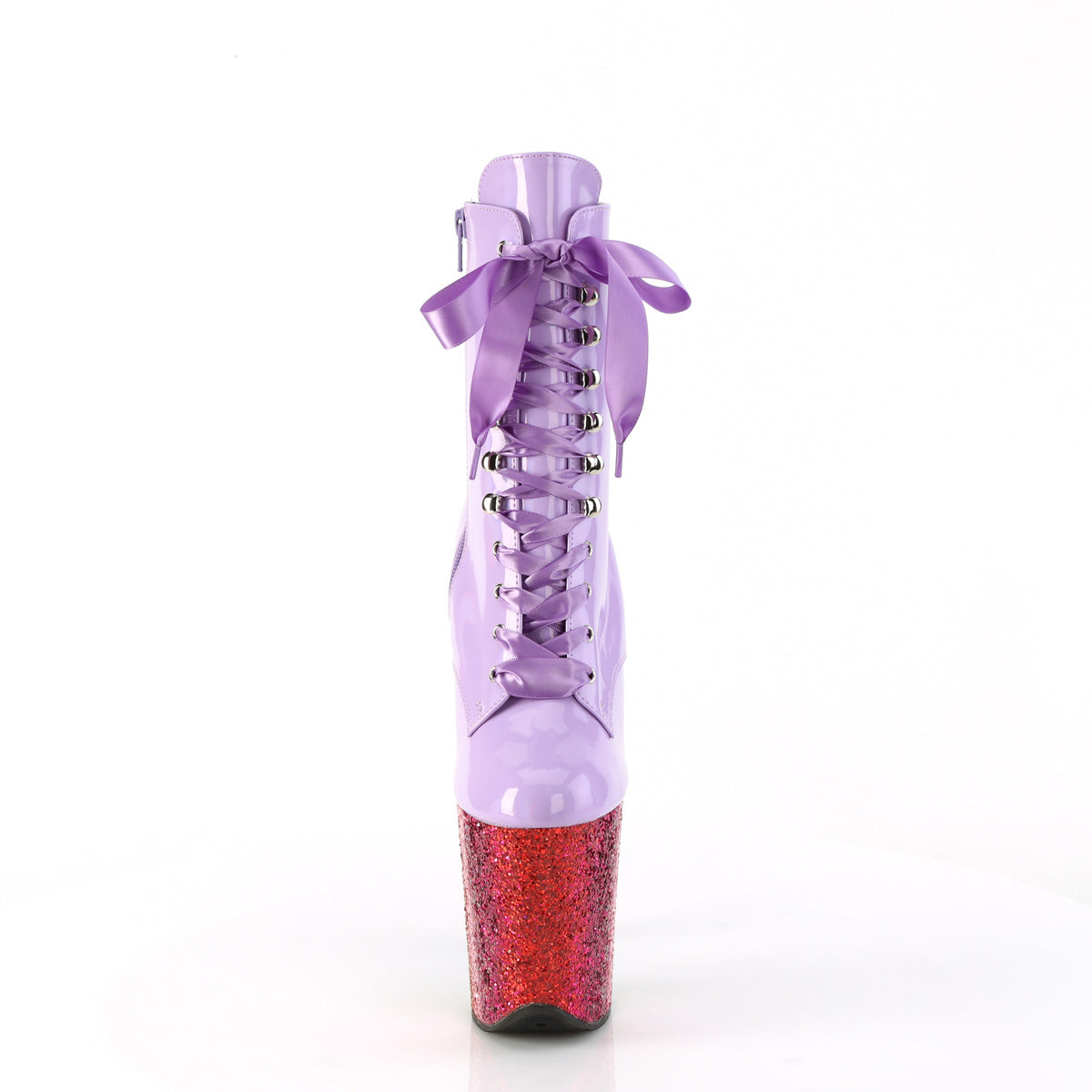 Pleaser FLAMINGO-1020HG Lavendel Holo Pat/Rainbow Funkeln