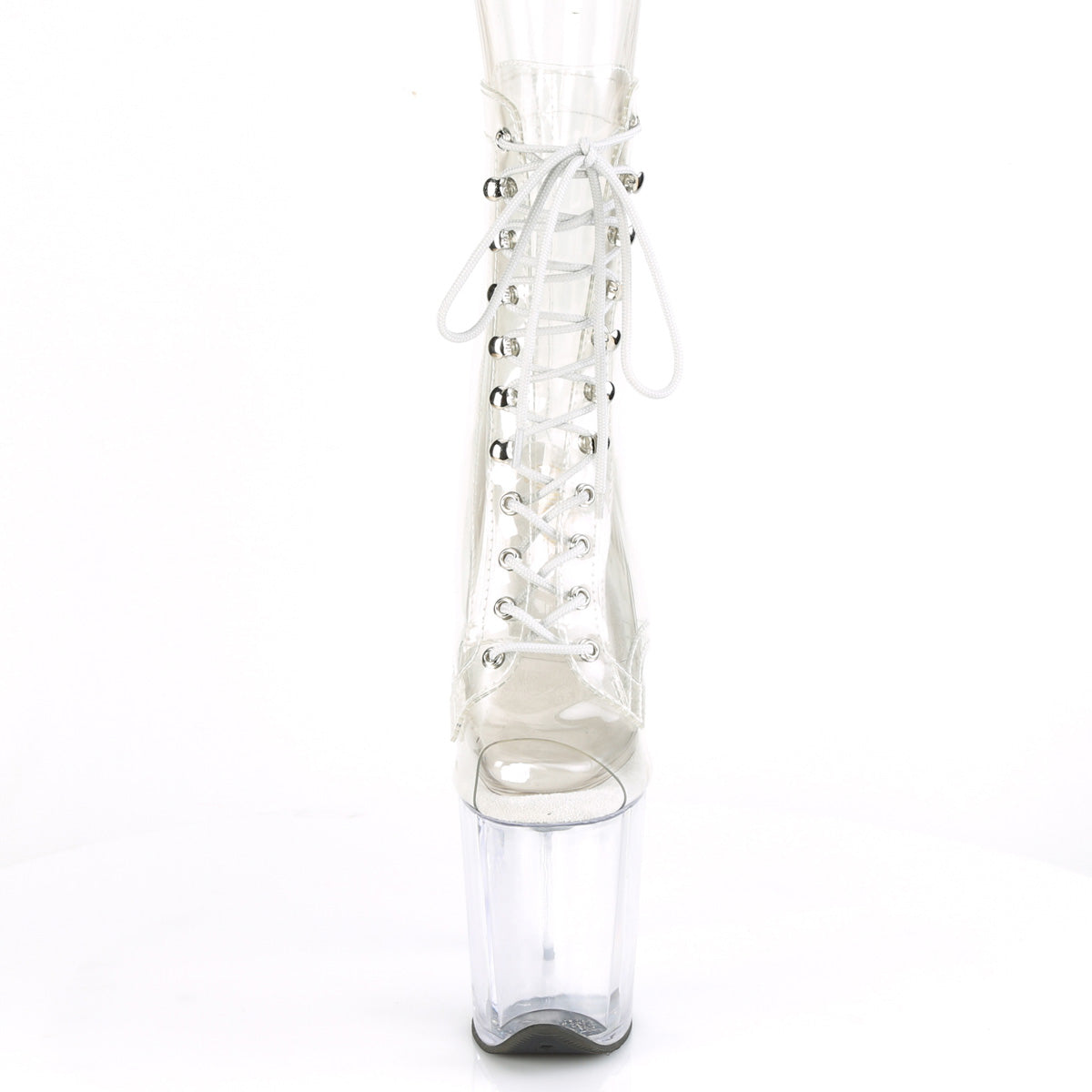 Pleaser Damen Knöchelstiefel FLAMINGO-1021c CLR / CLR