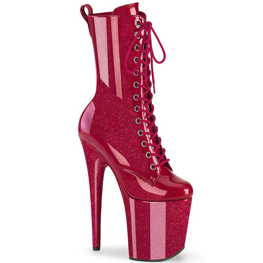 Pleaser   FLAMINGO-1040GP Fuchsia Glitter Pat/M.