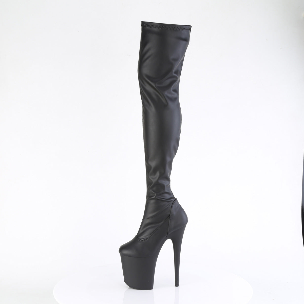 Pleaser FLAMINGO-3000 BLK Kunstleder/BLK Matte