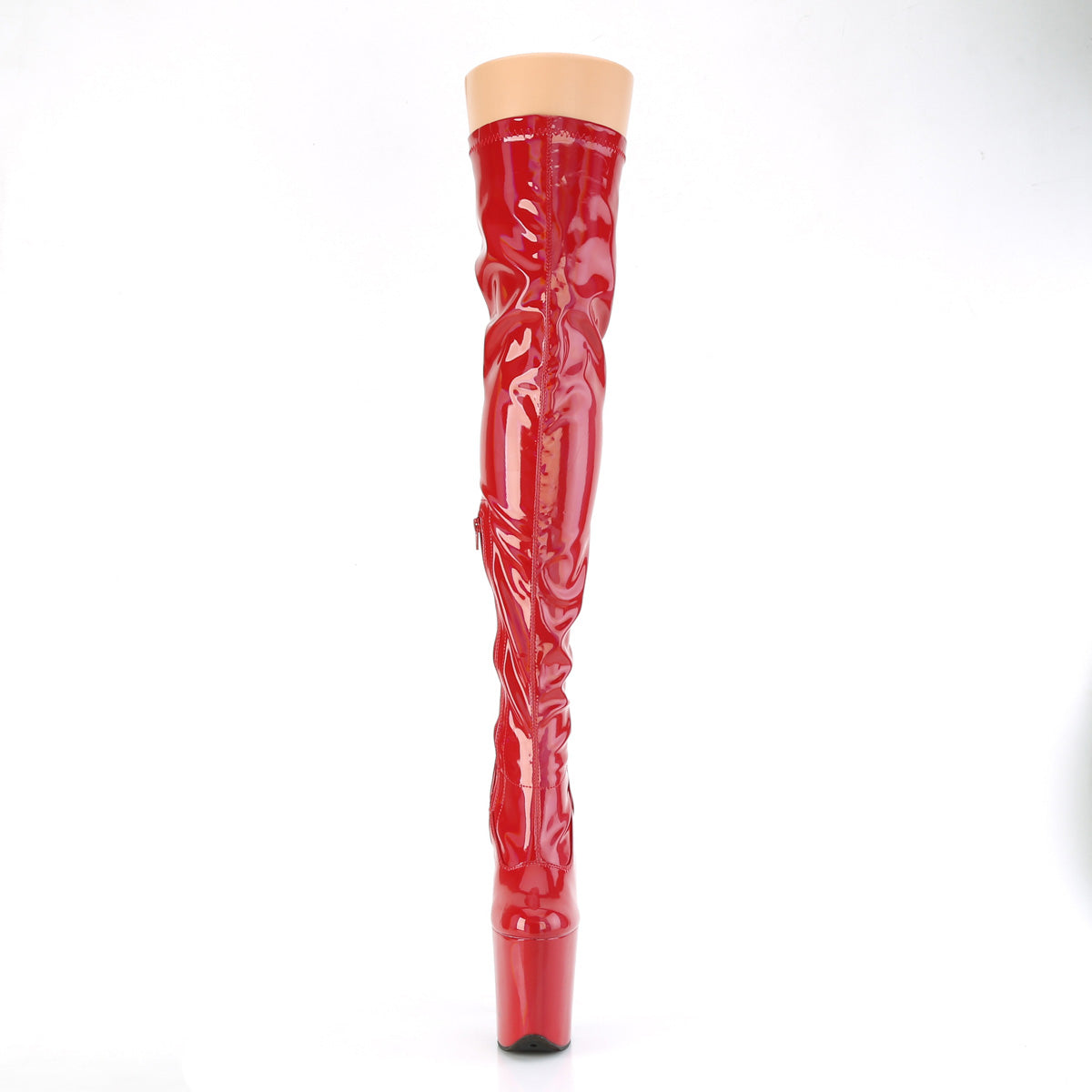 Pleaser FLAMINGO-3000HWR Red Str. Holo/roter Holo