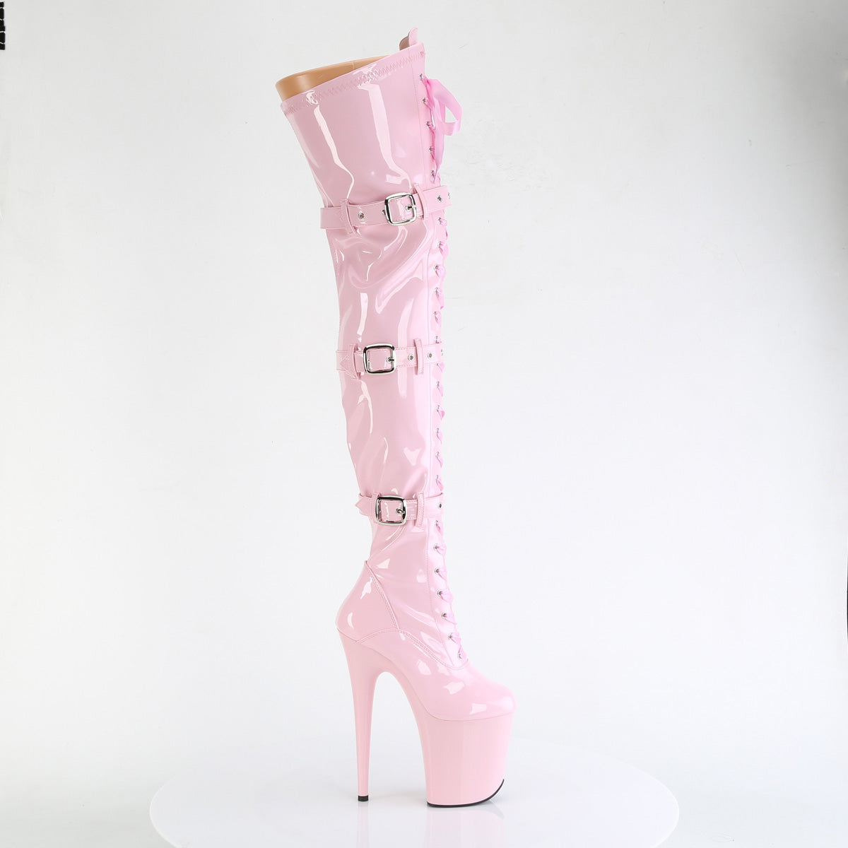 Pleaser FLAMINGO-3028 B. Pink Str. Pat/b. Rosa