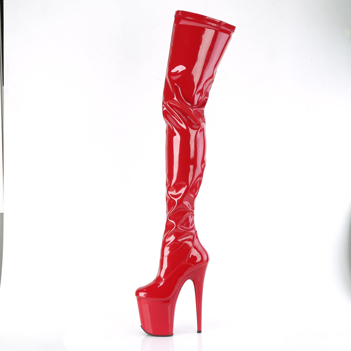 Pleaser FLAMINGO-4000 Red Str. Pat/rot