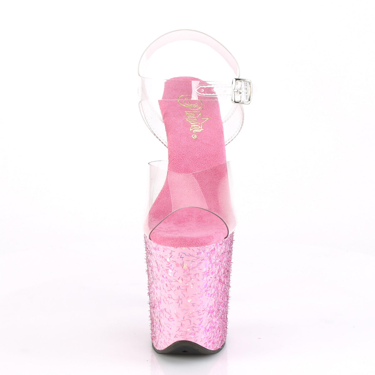 Pleaser Damen Sandalen FLAMINGO-808cf CLR / PINK-Confetti