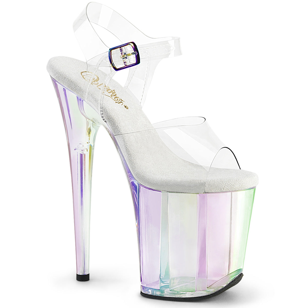 Pleaser FLAMINGO-808HT CLR/Holo getönt