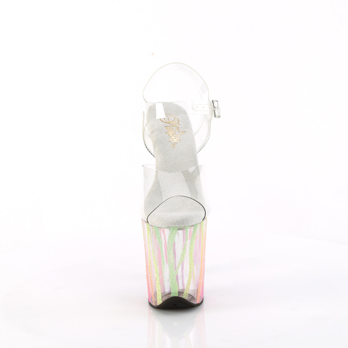 Pleaser FLAMINGO-808RG-03 CLR/Rainbow Funkeln