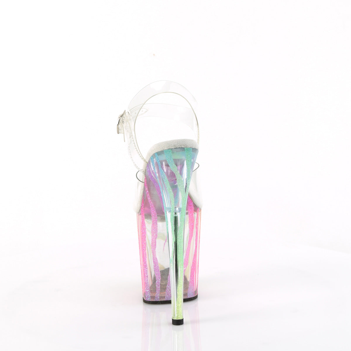 Pleaser FLAMINGO-808RG-03 CLR/Rainbow Funkeln