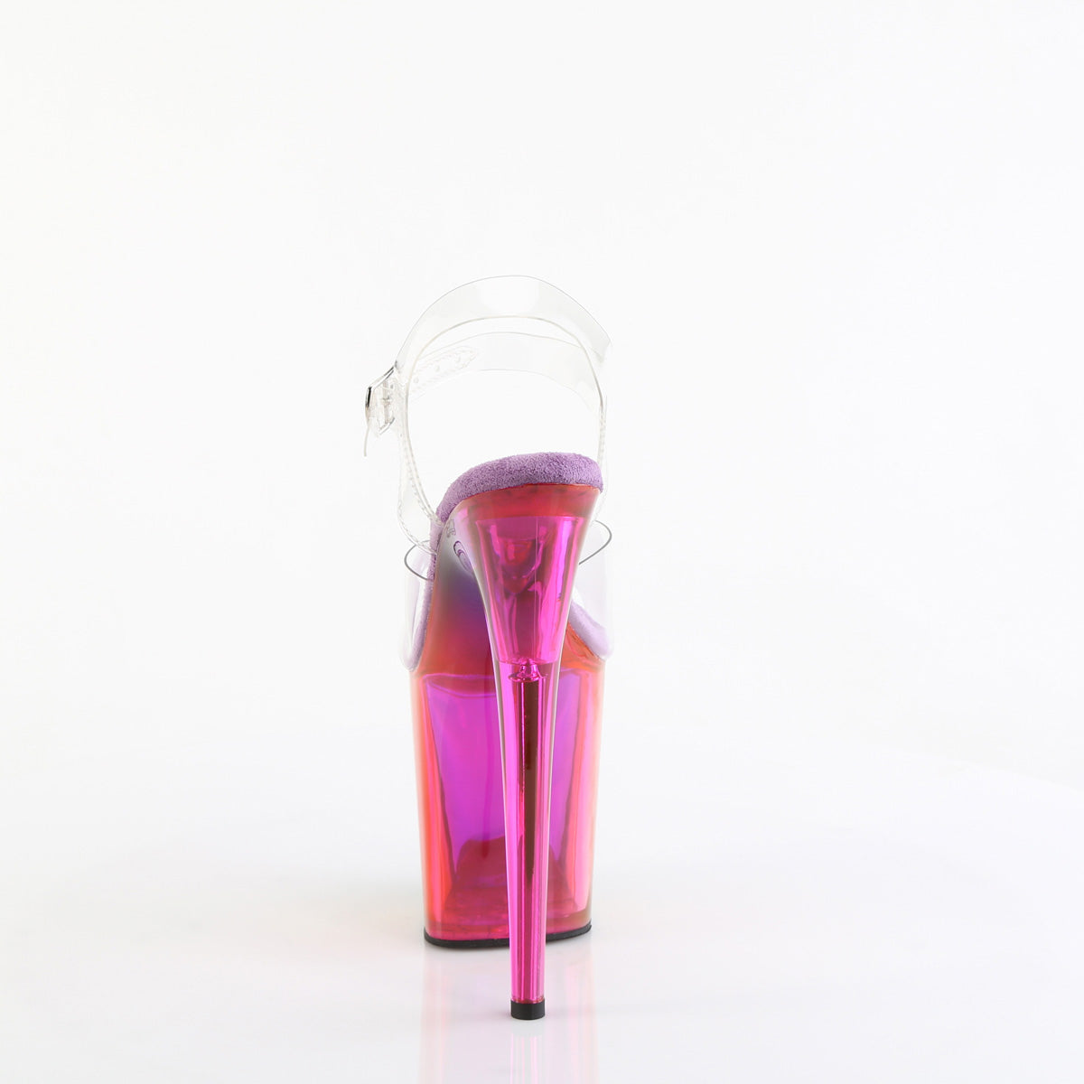 Pleaser FLAMINGO-808RMT CLR/Rainbow Nebel getönt