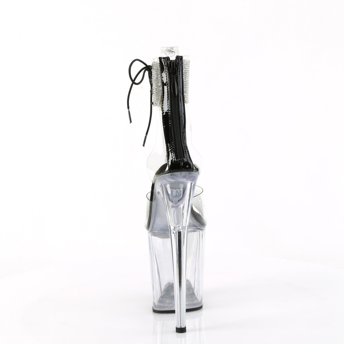 Pleaser FLAMINGO-824RS CLR-BLK/CLR