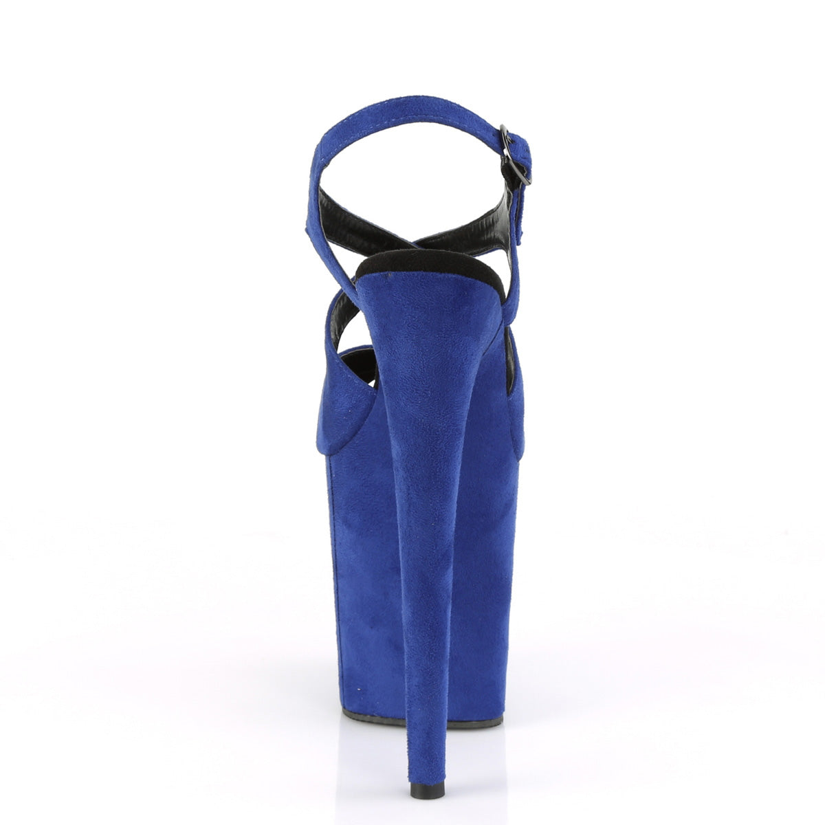 Pleaser Damen Sandalen FLAMINGO-831FS Royal Blue Faux Wildleder / Royal Blue Faux Wildleder