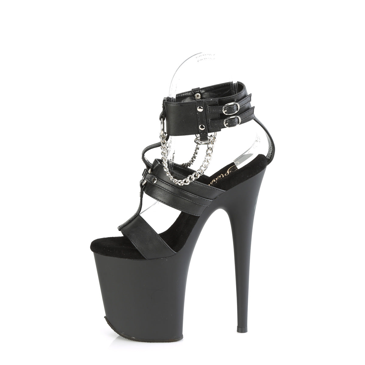 Pleaser FLAMINGO-861 BLK Kunstleder/BLK Matte