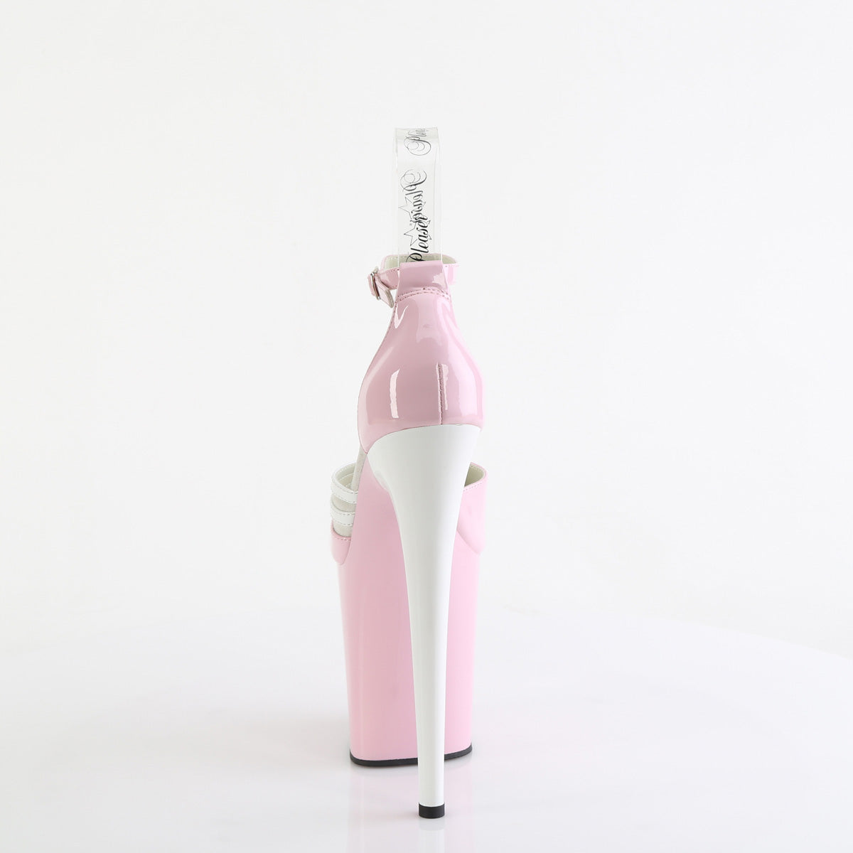 Pleaser FLAMINGO-884 B. Pink-wht/pink-wht