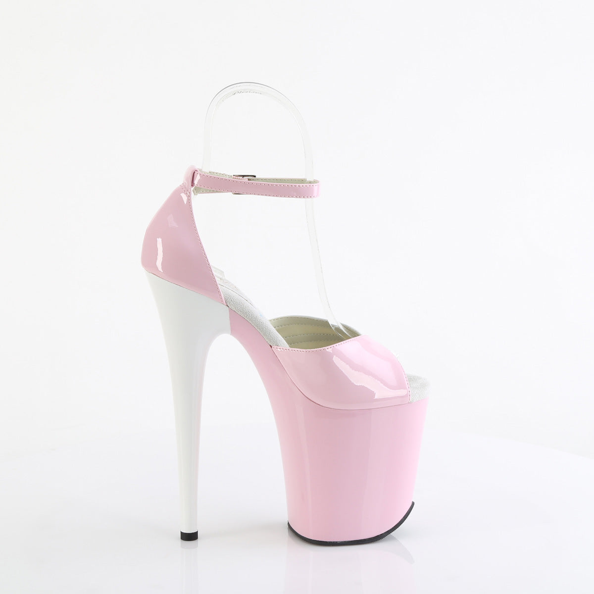 Pleaser FLAMINGO-884 B. Pink-wht/pink-wht