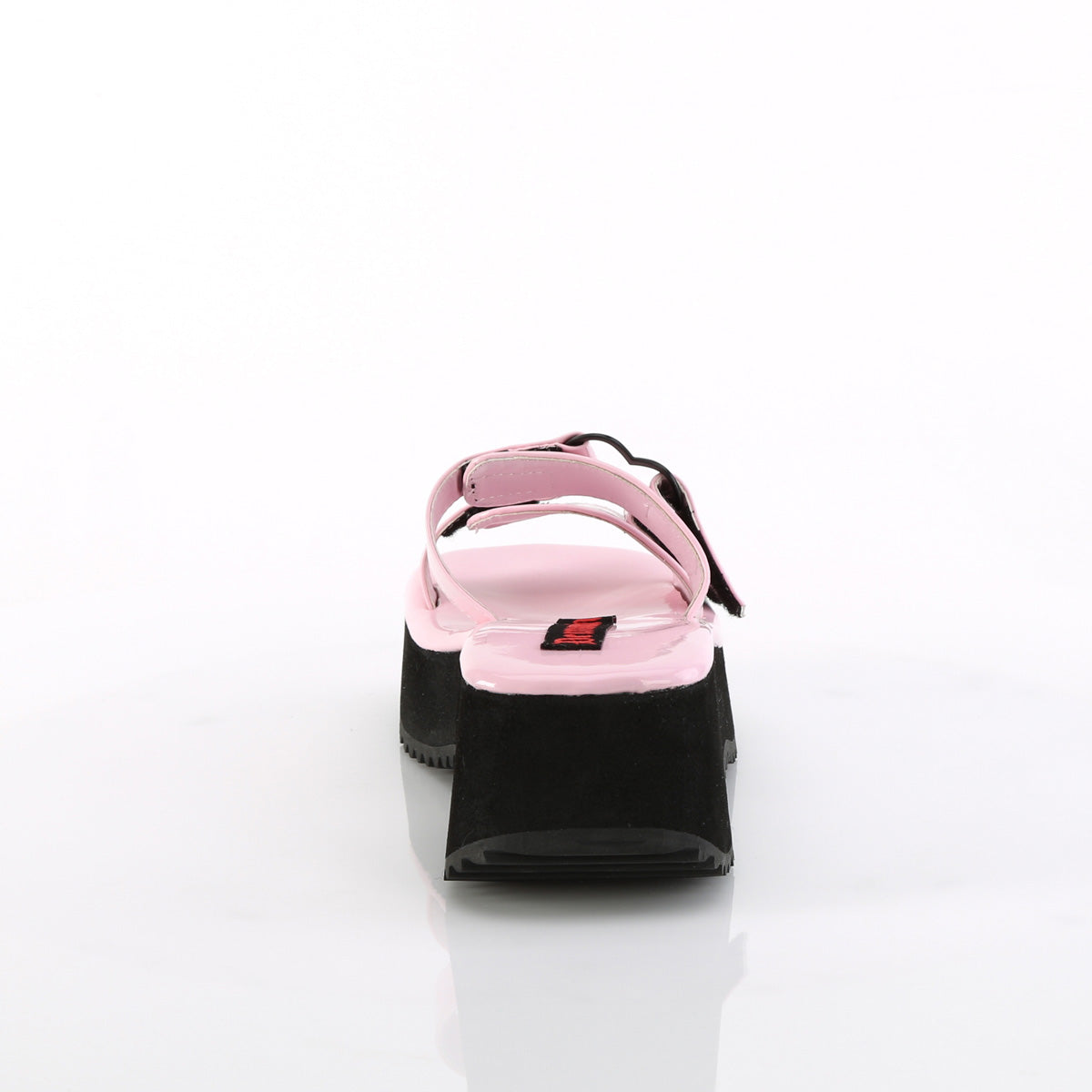 DemoniaCult Sandals FLIP-12 B. Pink Holo Pat