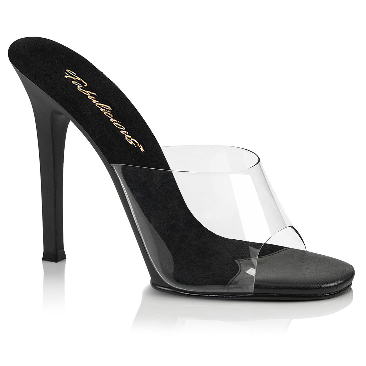 Fabulicious Damen Sandalen GALA-01 CLR-BLK / BLK Matte