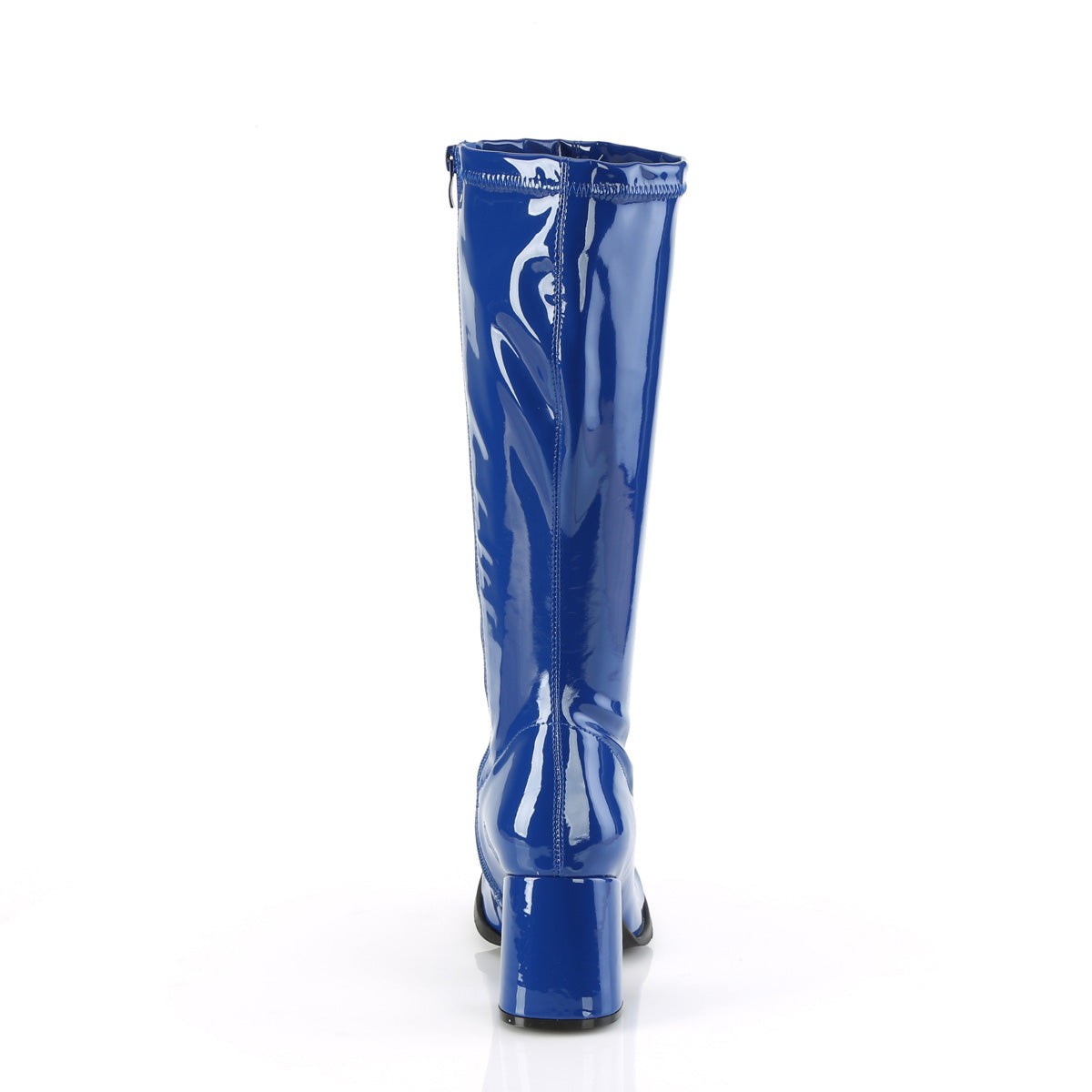 Funtasma Womens Boots. Gogo-300 Navy Blue Str Pat