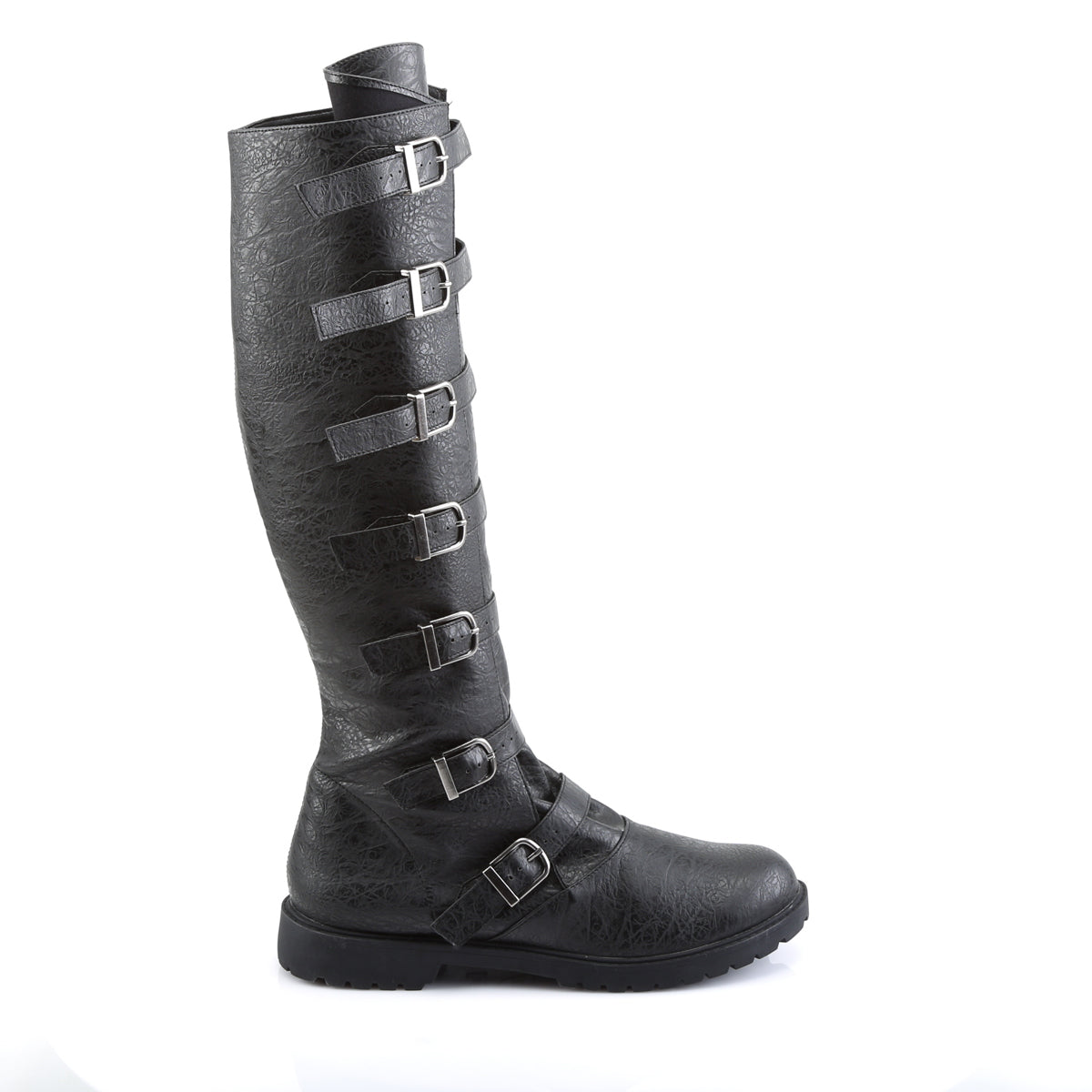 Funtasma Herrenstiefel GOTHAM-110 BLK Distressed PU