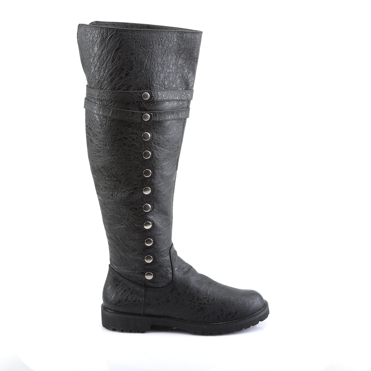 Funtasma Herrenstiefel GOTHAM-120 BLK Distressed PU