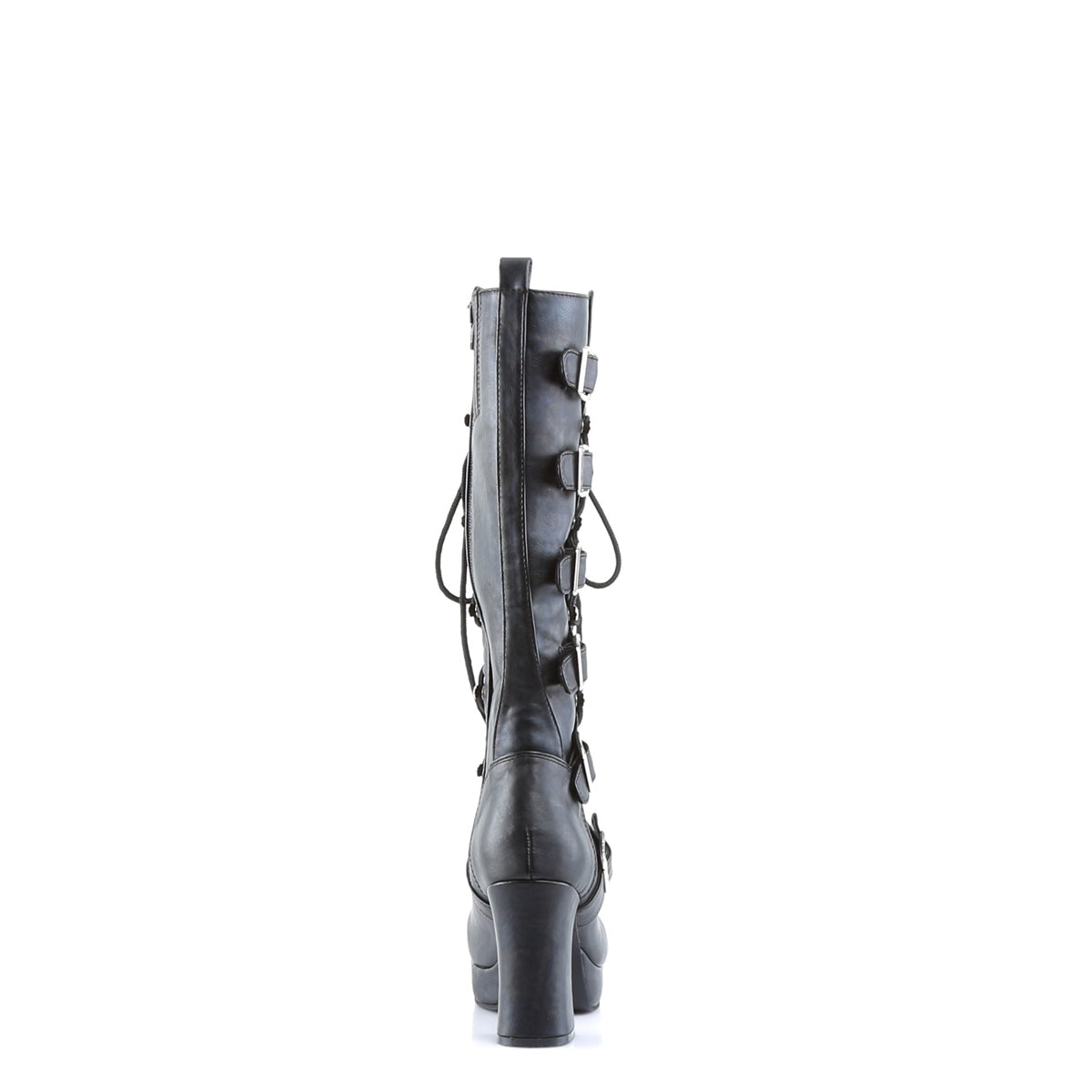 DemoniaCult Frauenstiefel GOTHIKA-200 BLK Vegan Leder