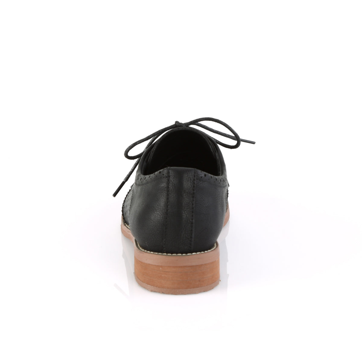 Pin Up Couture Frauenpumpen HEPBURN-26 Black Faux Leder