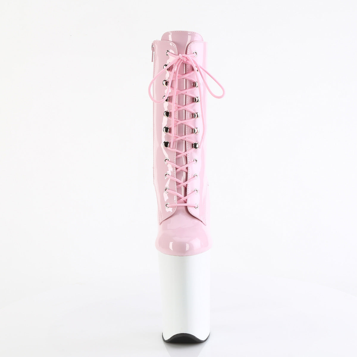 Pleaser Stiefeletten INFINITY-1020 B. Pink Pat/WHT