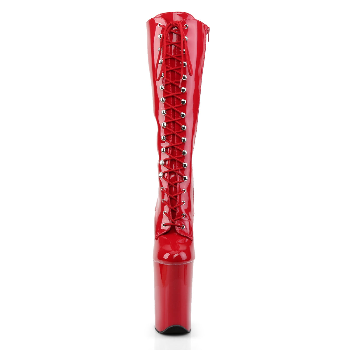 Pleaser Womens Boots. INFINITY-2020 rot pat / rot
