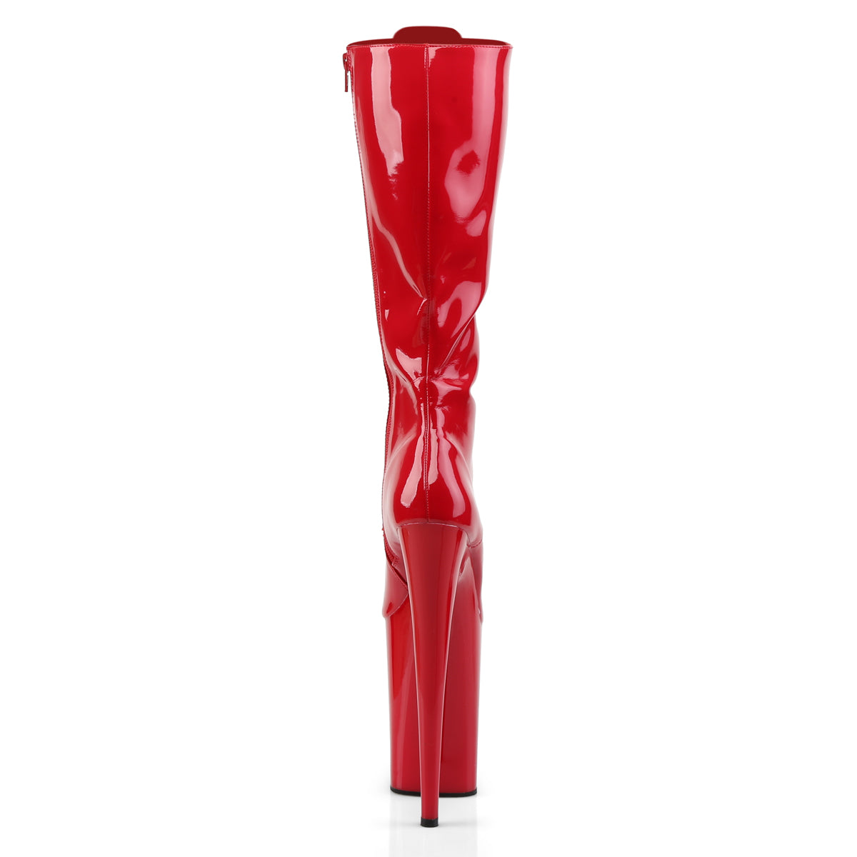 Pleaser Womens Boots. INFINITY-2020 rot pat / rot