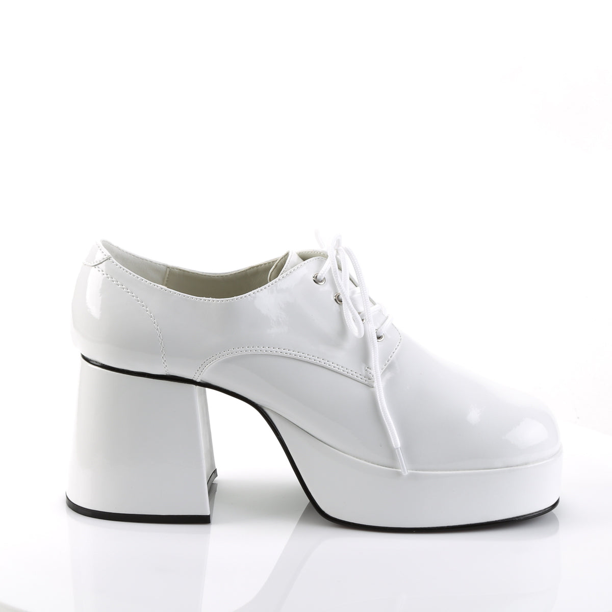 Funtasma Mens niedriger Schuh. JAZZ-02 WHT PAT.