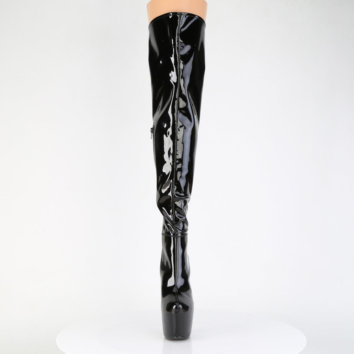 Pleaser Women's Platform Shoes JUBILANT-3006 Blk Str. Pat