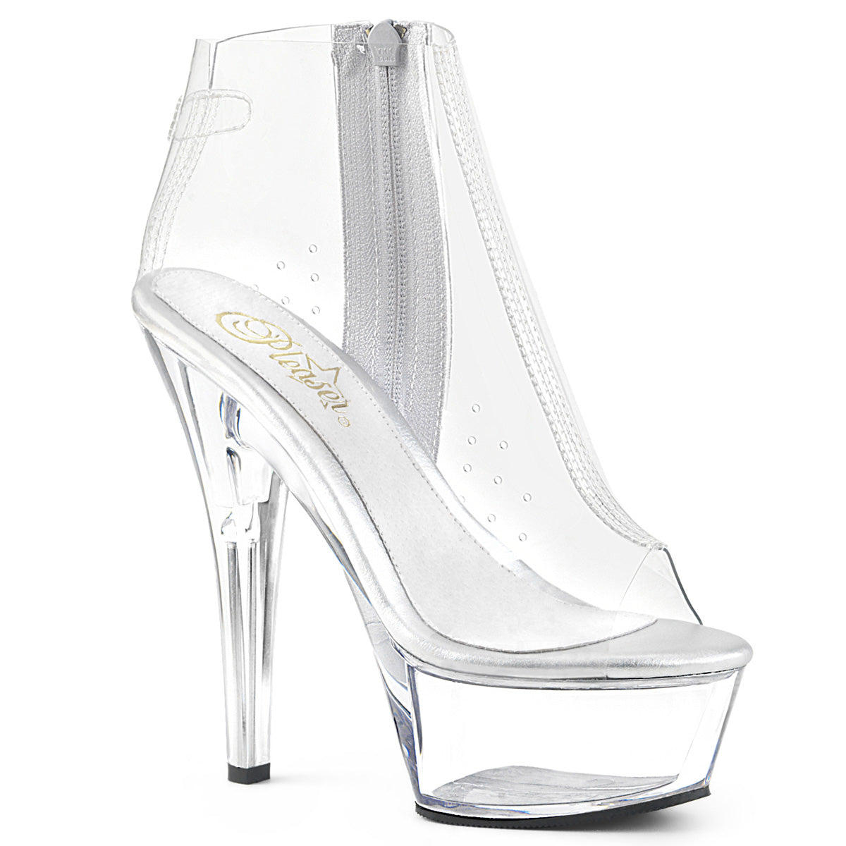Pleaser Damen Sandalen KISS-1023 CLR TPU / CLR