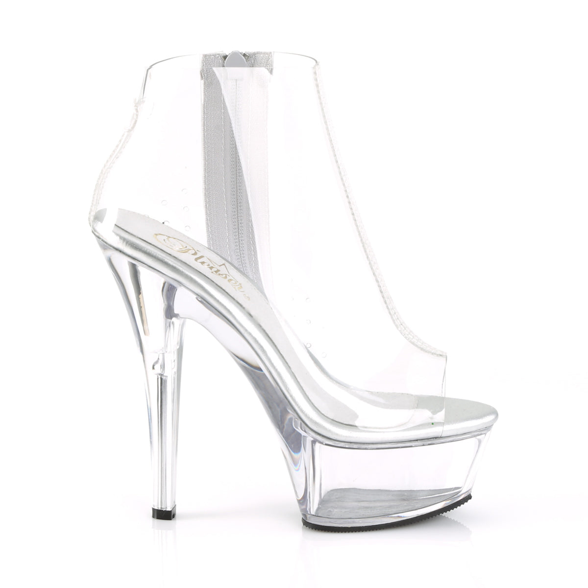 Pleaser Damen Sandalen KISS-1023 CLR TPU / CLR