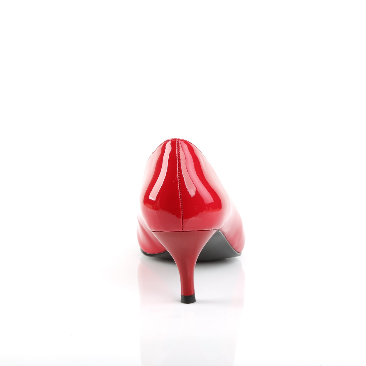 Pleaser Pink Label Frauenpumpen Kitten-01 Red Pat.