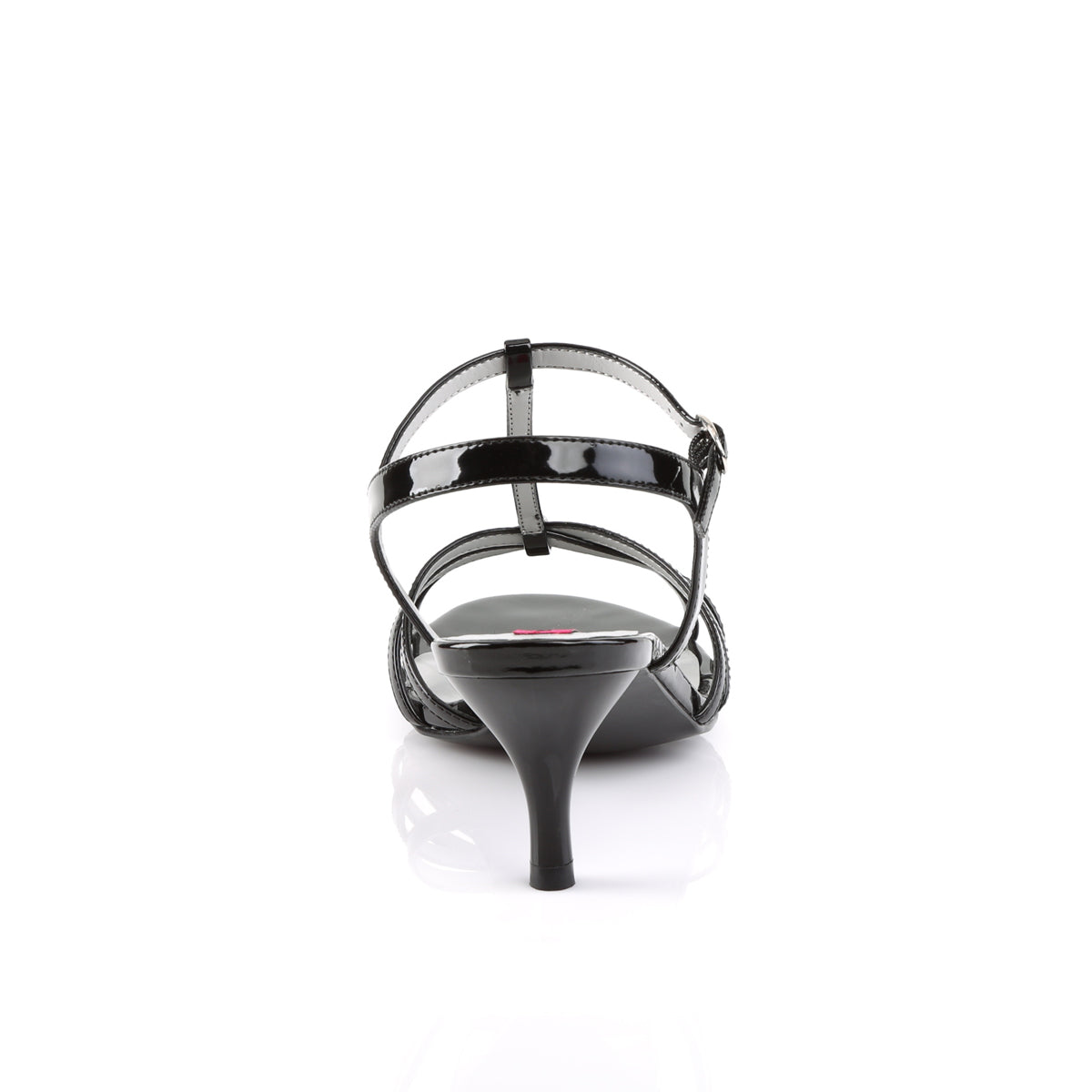 Pleaser Pink Label Frauenpumpen Kitten-06 BLK Pat.