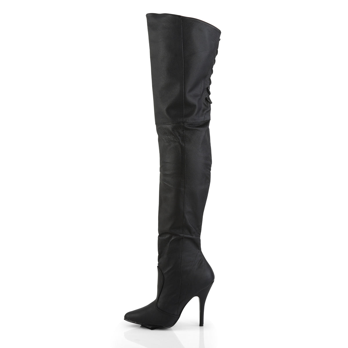 Pleaser Womens Boots. LEGEND-8899 BLK-Leder (P)