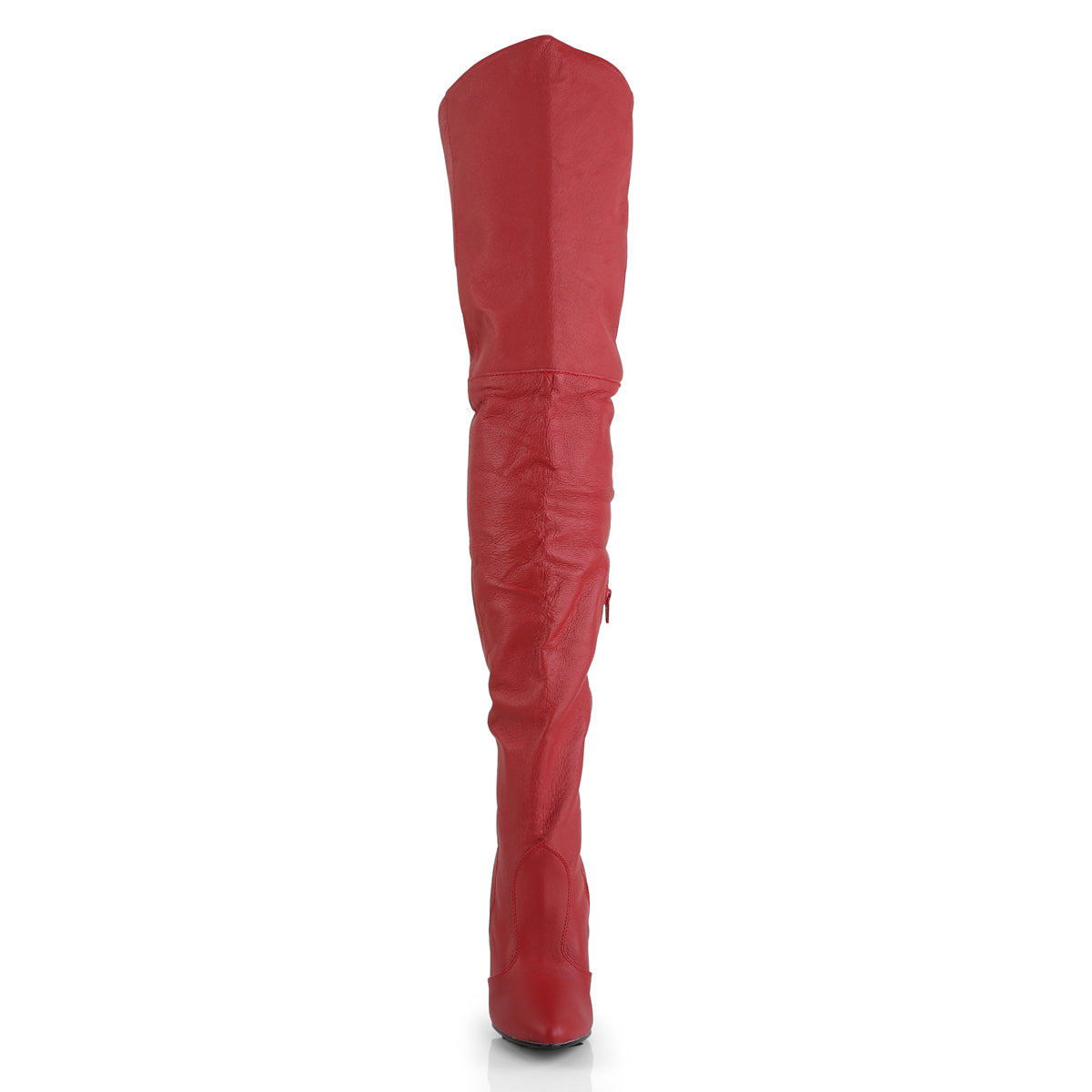 Pleaser Womens Boots. LEGEND-8899 Rotes Leder (P)