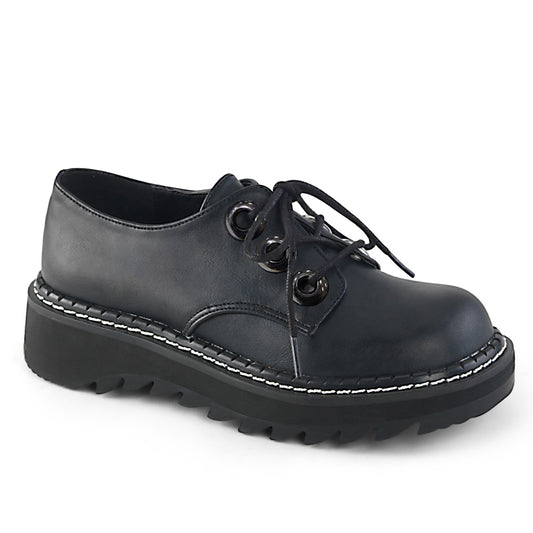 DemoniaCult Frauenpumpen LILITH-99 BLK Vegan Leder