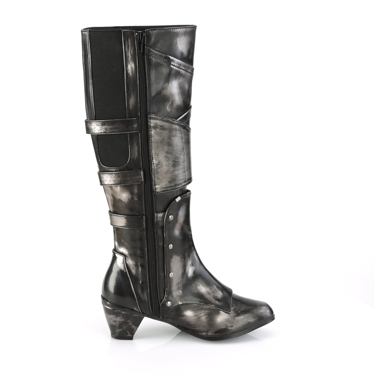 Funtasma Womens Boots. MAIDEN-8820 Zinnbürste PU