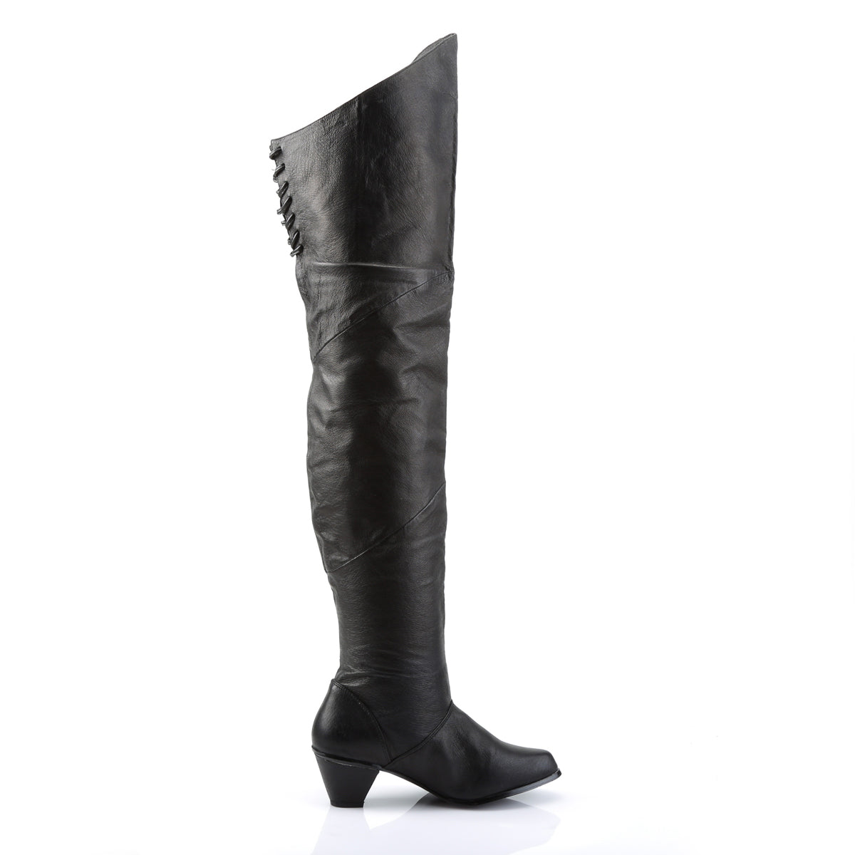 Funtasma Womens Boots. MAIDEN-8828 BLK-Leder (P)