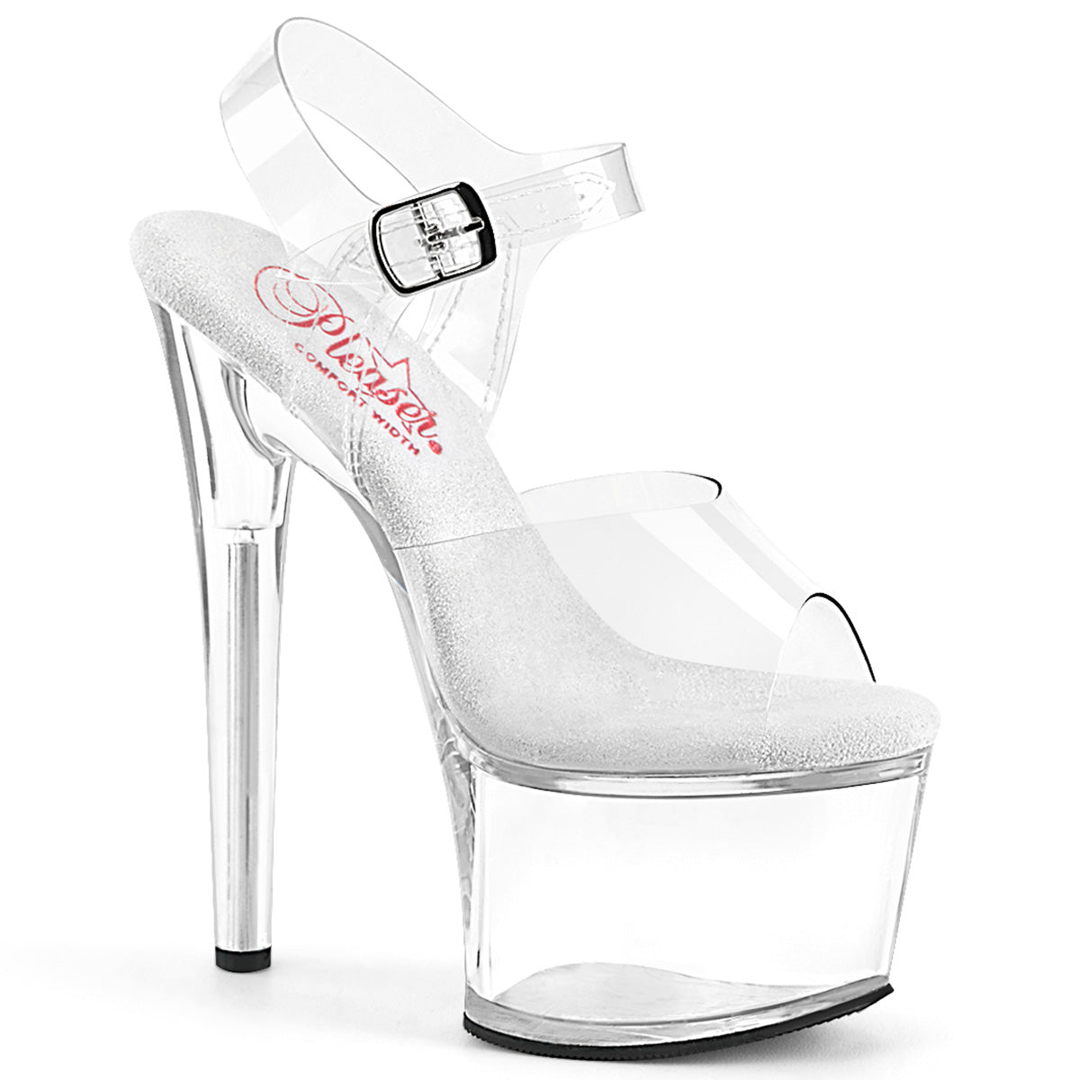 Pleaser Sandals PASSION-708 Clr/Clr