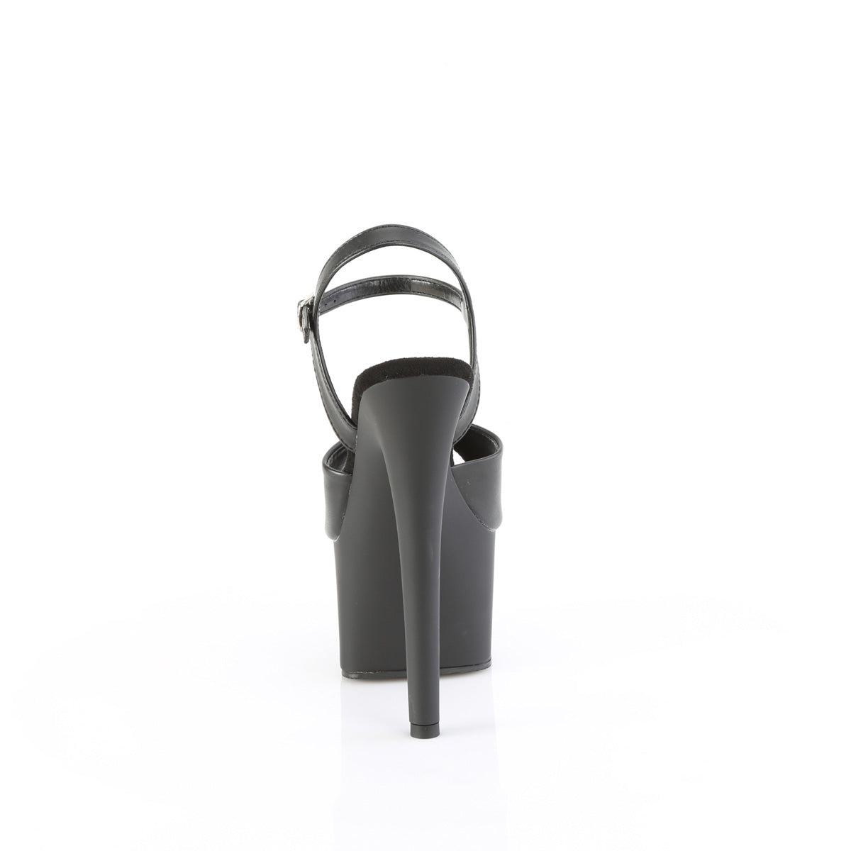 Pleaser PASSION-709 BLK FAUX LE/BLK MATTE