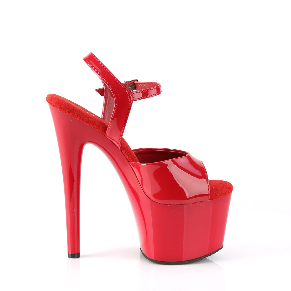 Pleaser Sandalen PASSION-709 rot pat / rot