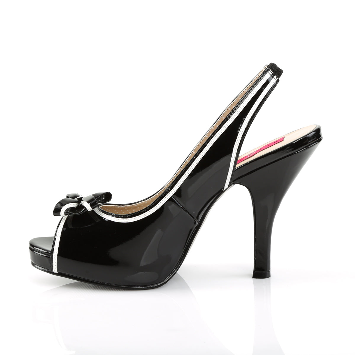 Pleaser Pink Label Frauenpumpen PINUP-10 black-who th