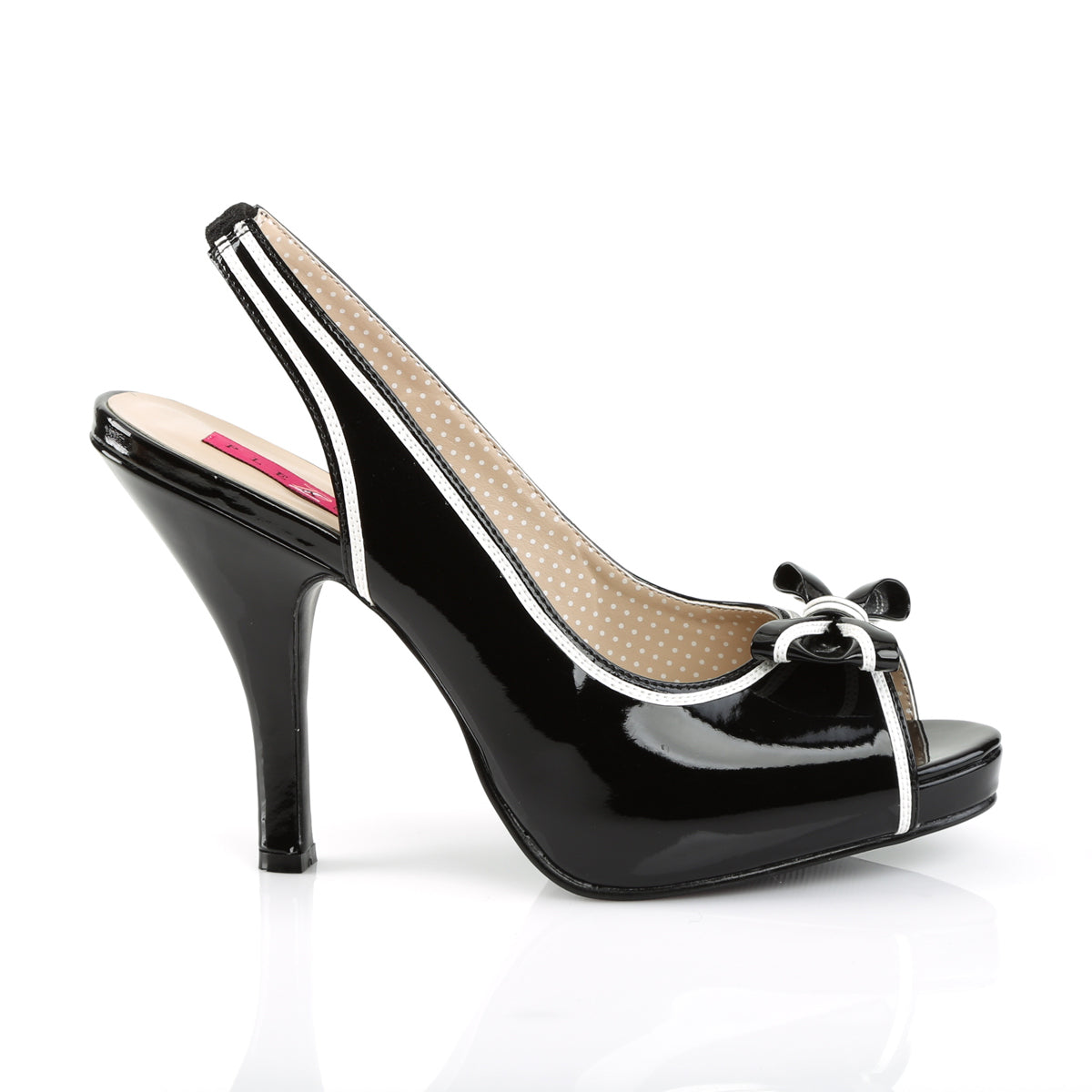 Pleaser Pink Label Frauenpumpen PINUP-10 black-who th